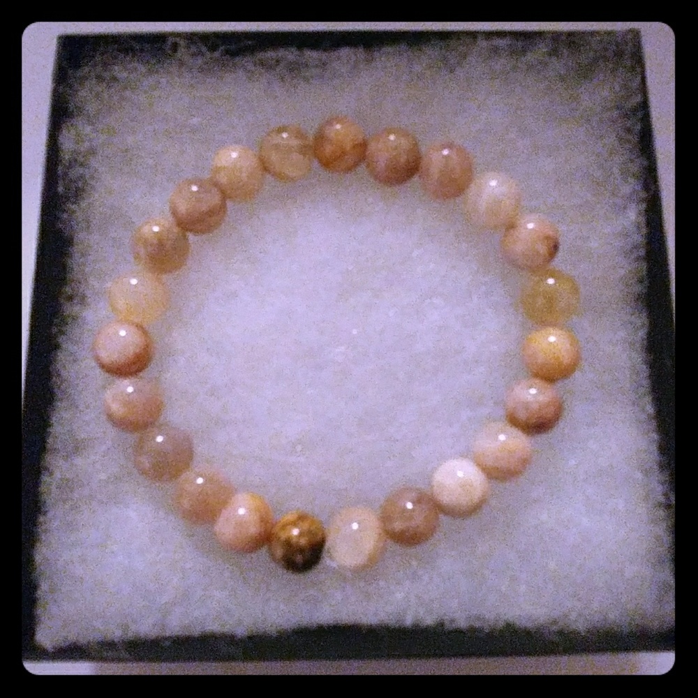 Sand Sunstone Bracelet